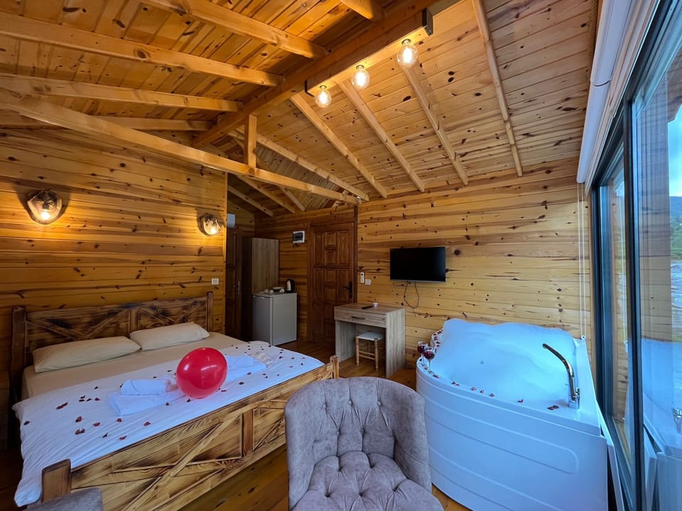 Romantic Bungalow, 1 Bedroom, Smoking, River View | Premium bedding, down comforters, minibar