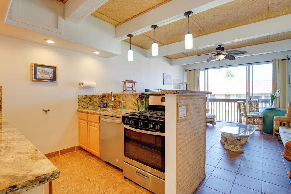 Kitchen | Fully Equipped | 2nd Floor | Cooking Basics | Dishware/Flatware