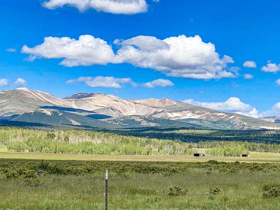 What fantastic views in the area!