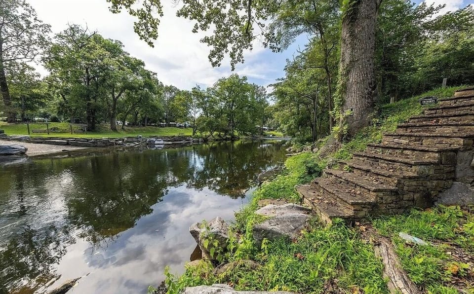Our little neighborhood's river access
