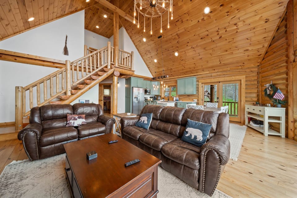 Leather Sofas in the Living Room
