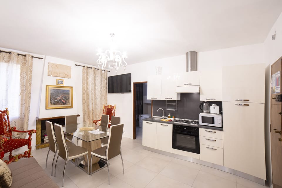 Comfort Apartment | Living area | 32-inch LED TV with digital channels, TV