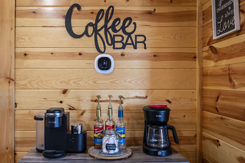Coffee lovers stations.  Includes hot chocolate and tea as well.