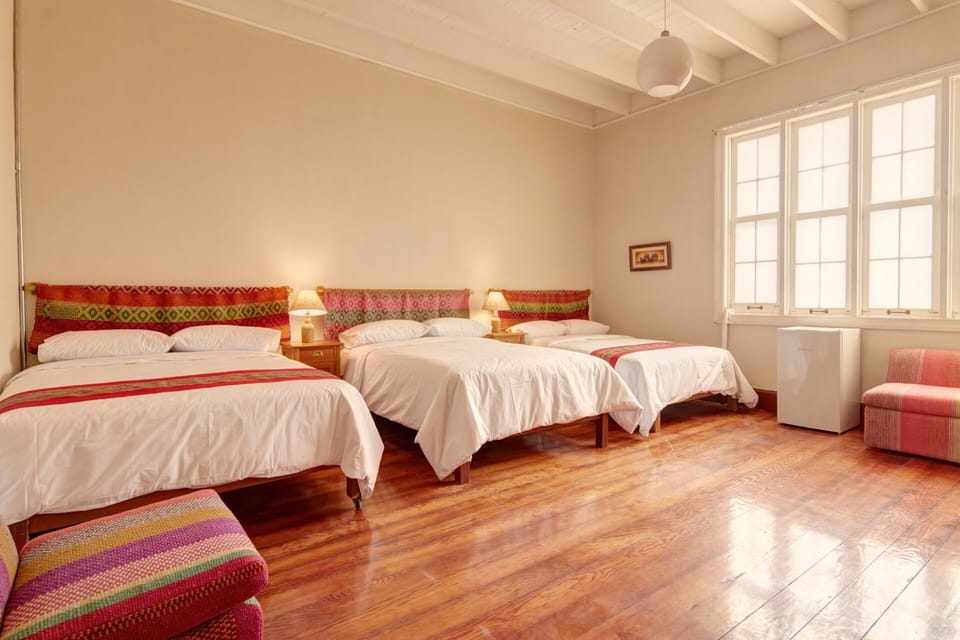 Family Triple Room, Multiple Beds | Premium bedding, in-room safe, WiFi (free), bed sheets