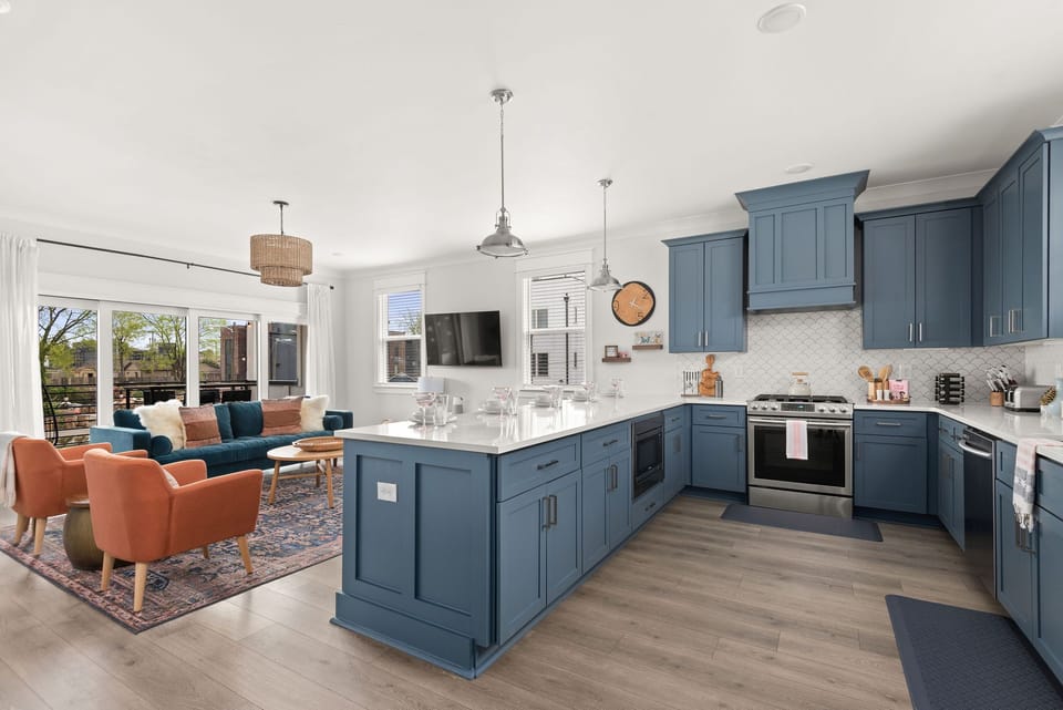 Wide-open floor plan with plenty of room for activities.