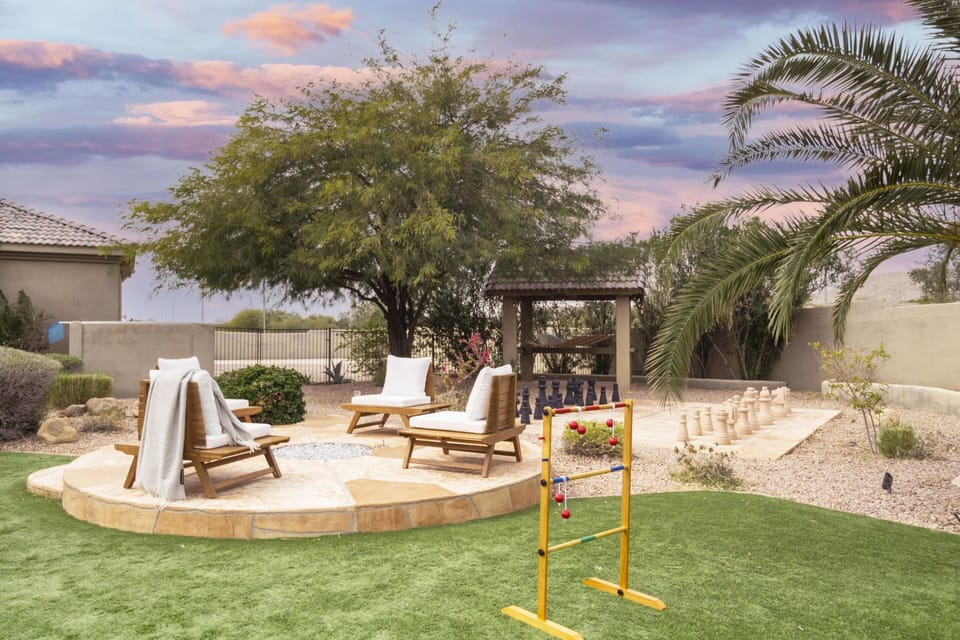 Large yard.
