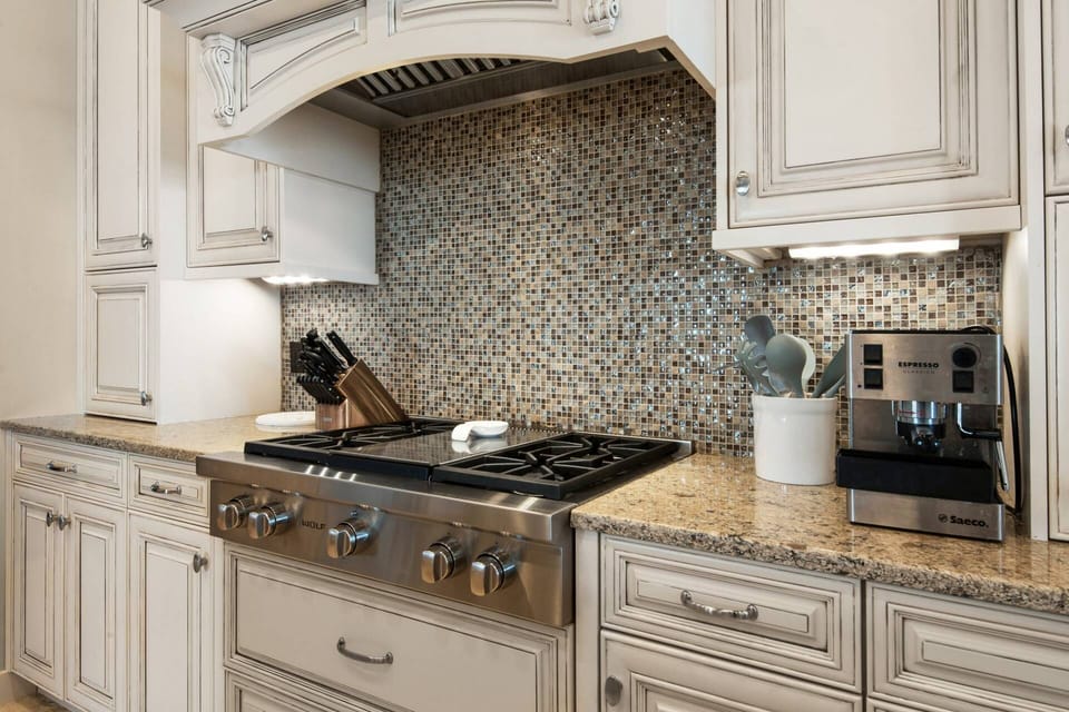 Gas stove top
