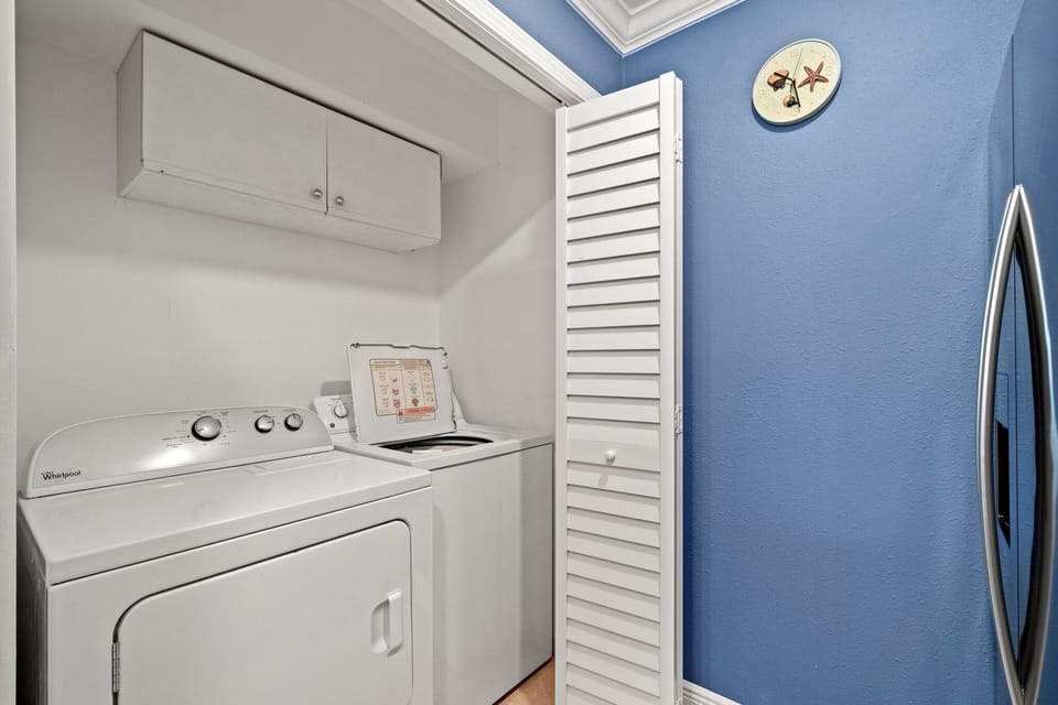 Full size washer and dryer