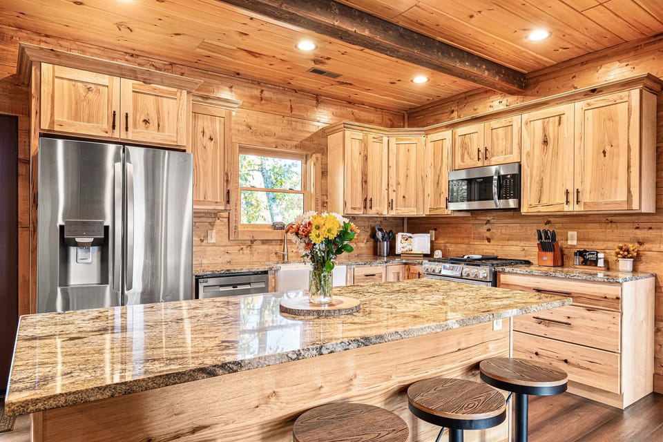 Gourmet kitchen!