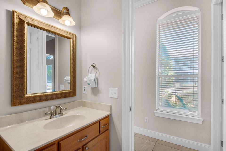 Guest half bathroom