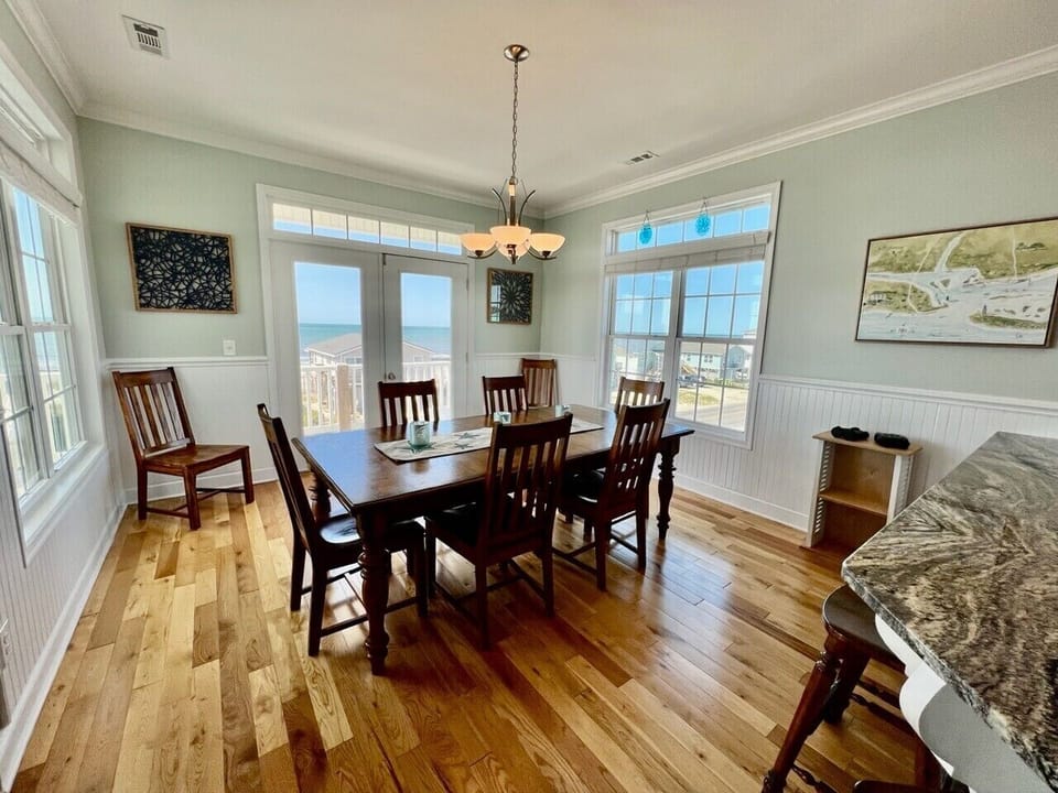 Dining Room OCEAN VIEWS