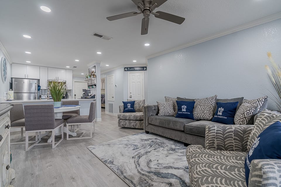 Once guests enter the front door of Playa Tortuga, they will feel at home.