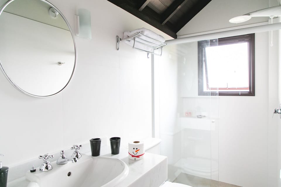 Towels, soap, shampoo, toilet paper