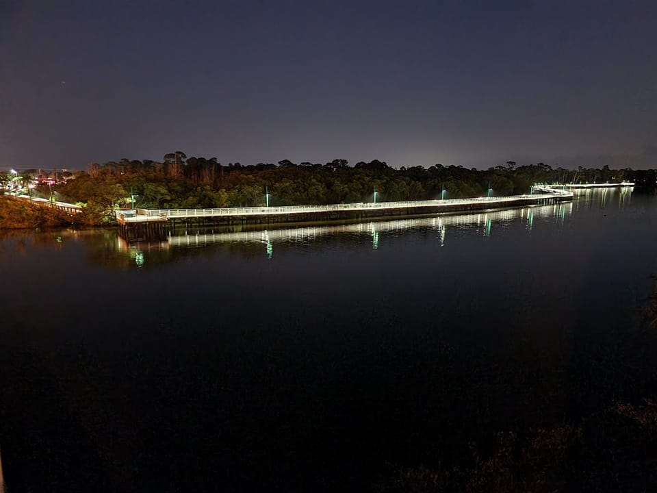 St Lucie River walk