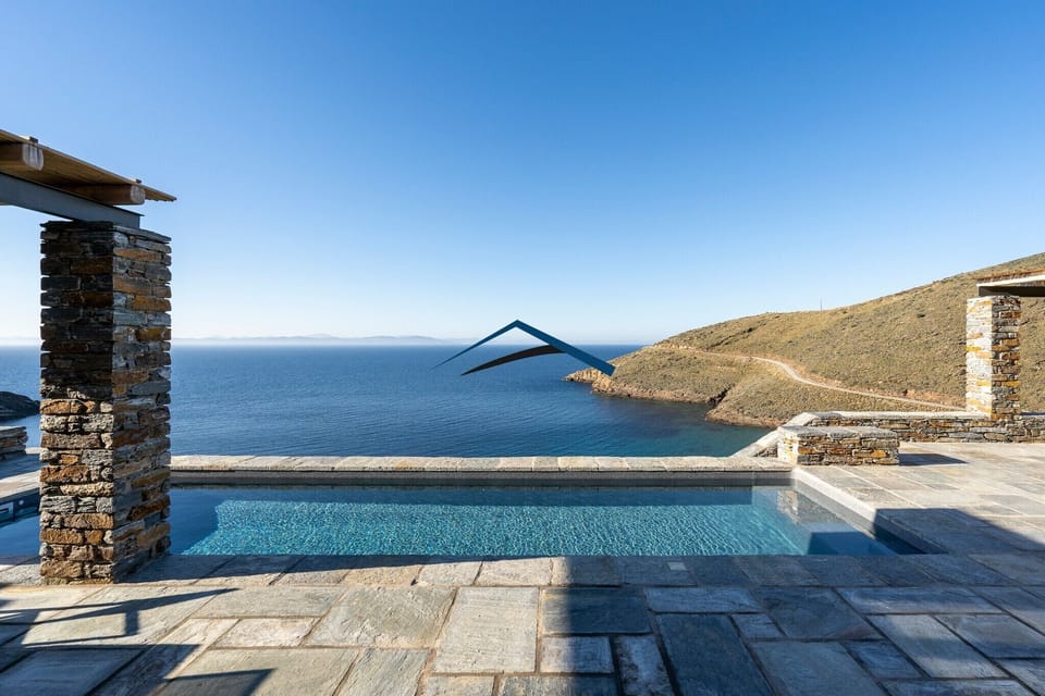 The pool and view