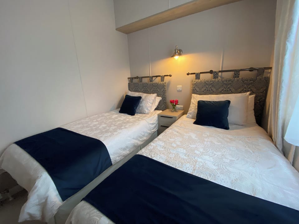 Twin Room with full size beds. 