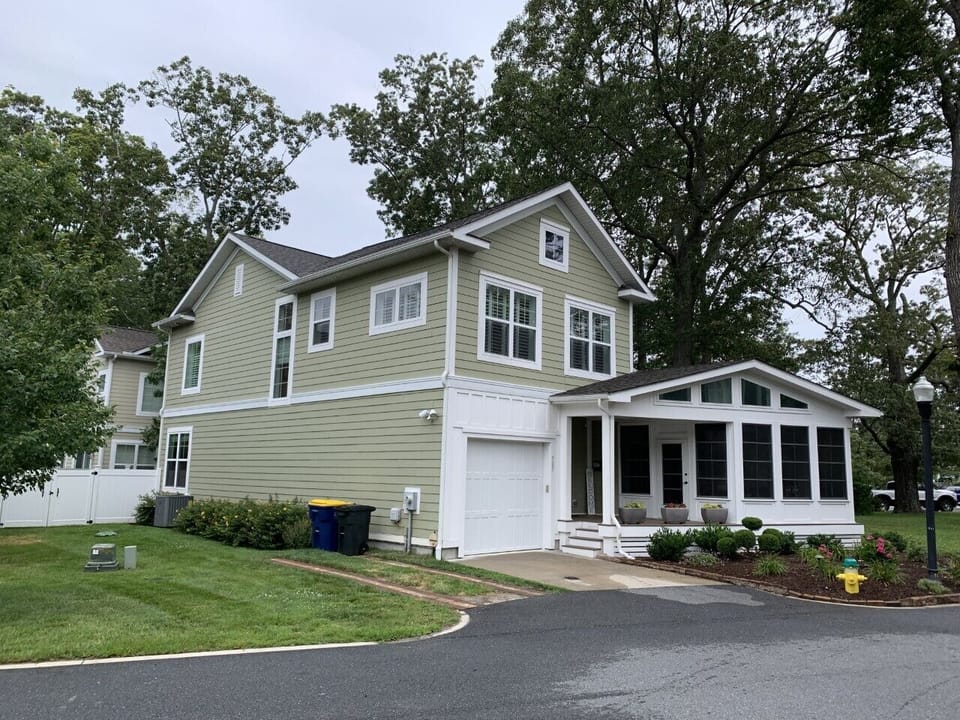 street view approaching the house