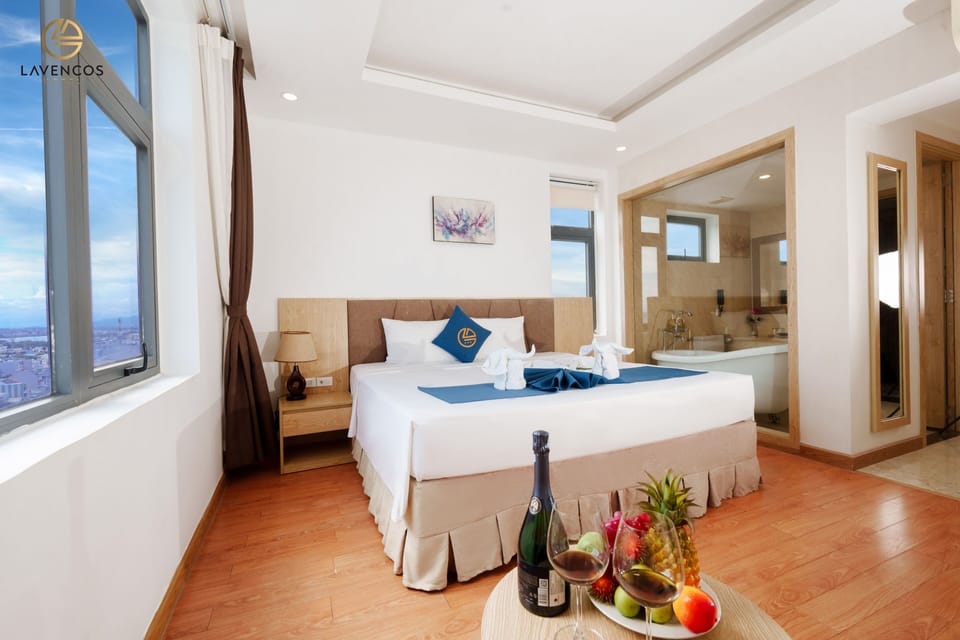 Deluxe Double Room, City View | Minibar, in-room safe, desk, laptop workspace