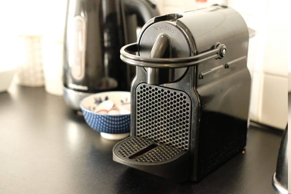 Coffee Machine in Kitchen 