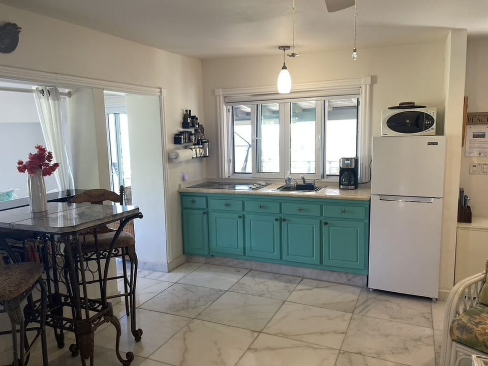 Fully stocked kitchen