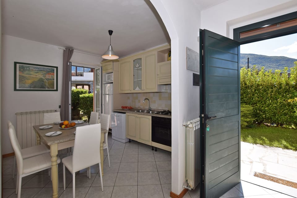 Kitchen and dining area