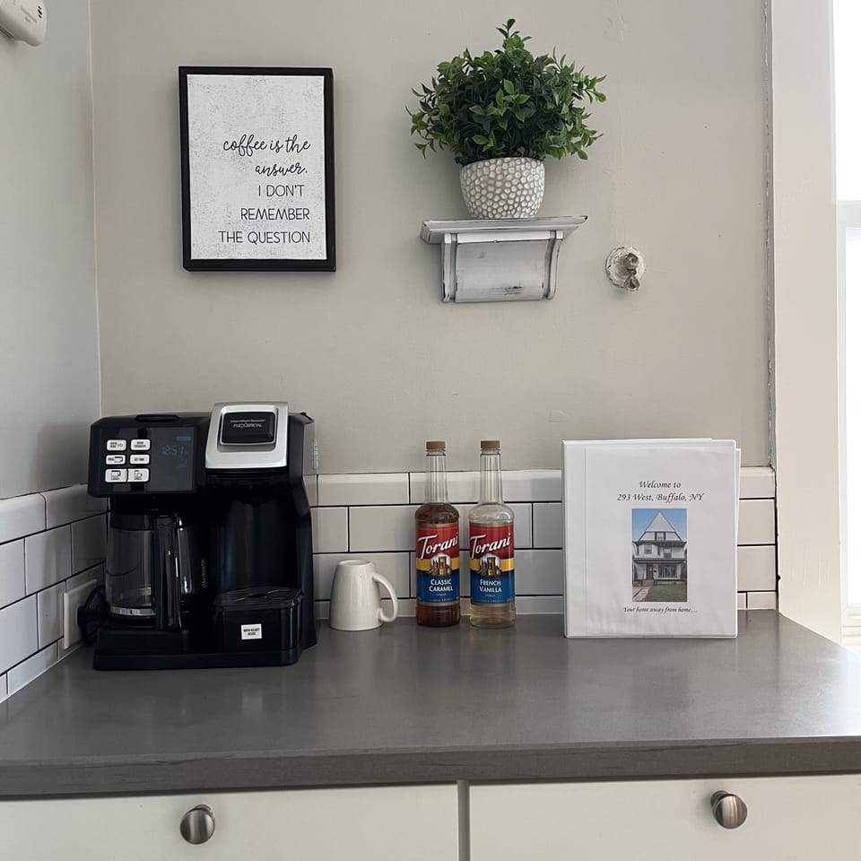 Coffee Station, 

Complimentary Regular and Decaf Tea and Coffee