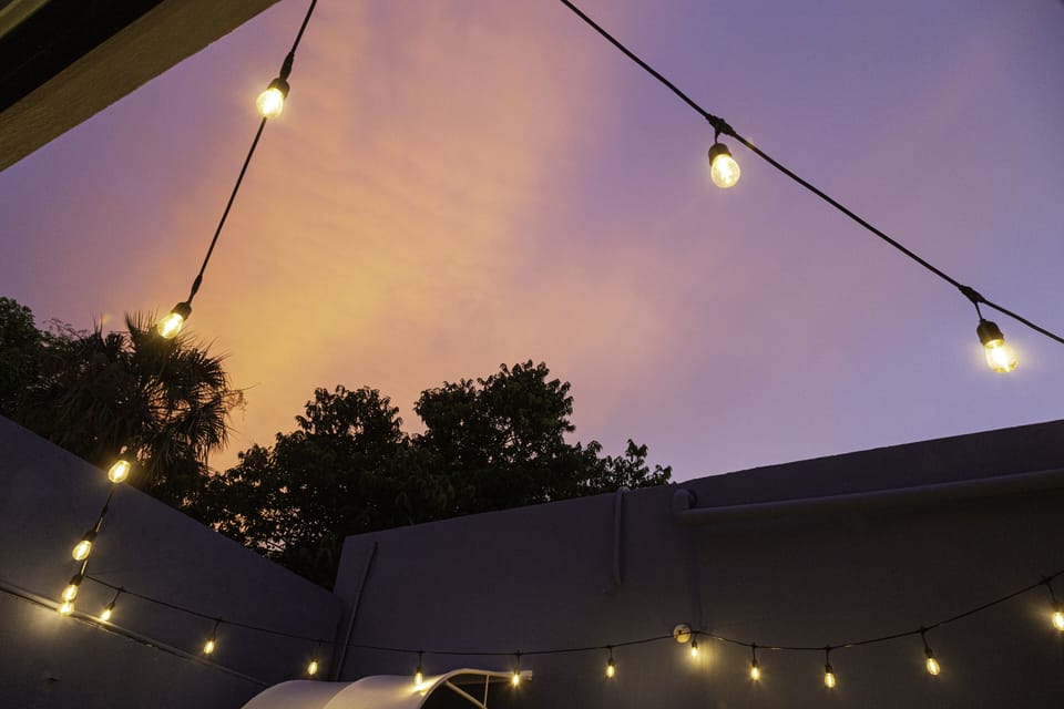 Enjoy magical evenings under the starry Caribbean sky