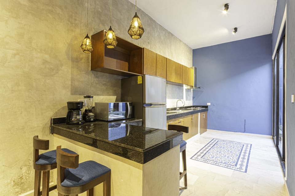 Prepare your favorite meals in the spacious, fully equipped kitchen.