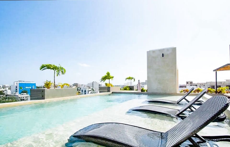 Detailed diagram and engineering drawing, discover architectural excellence in Playa del Carmen