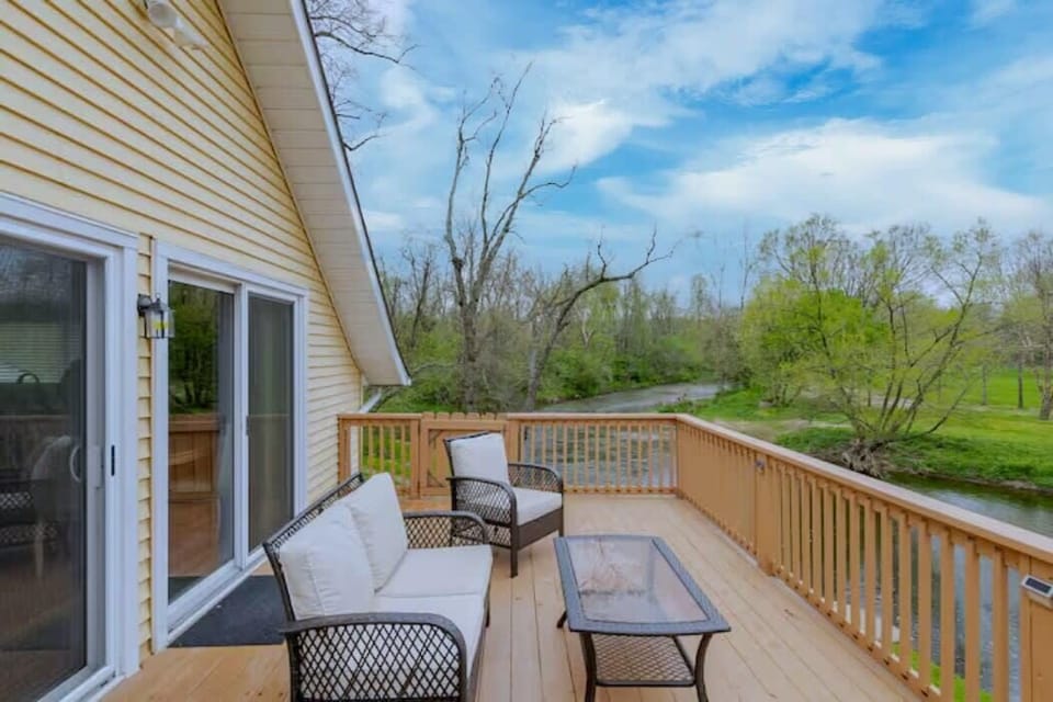 Enjoy that morning cup of coffee surrounded by nature