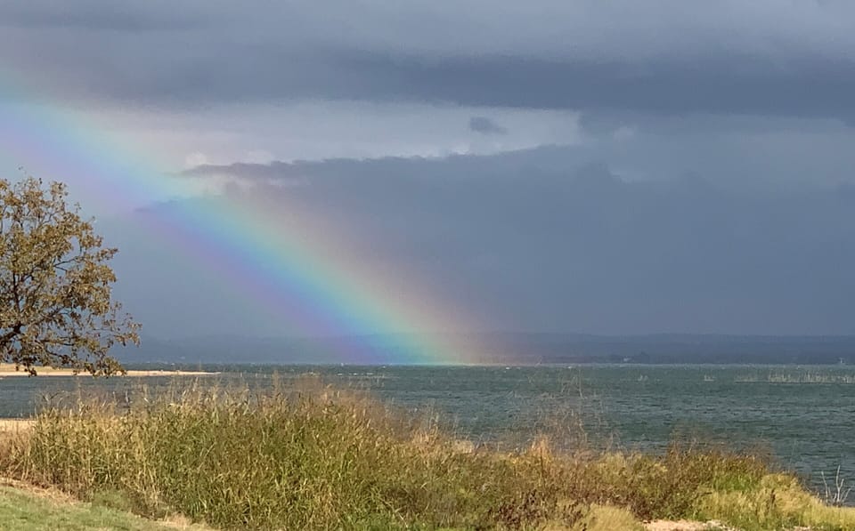 Rainbow over the Lake!