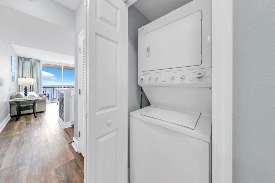 Washer and dryer