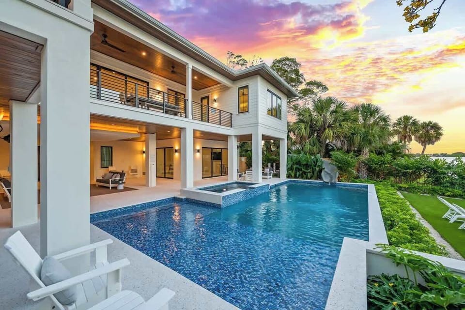 Twilight - Pool Area