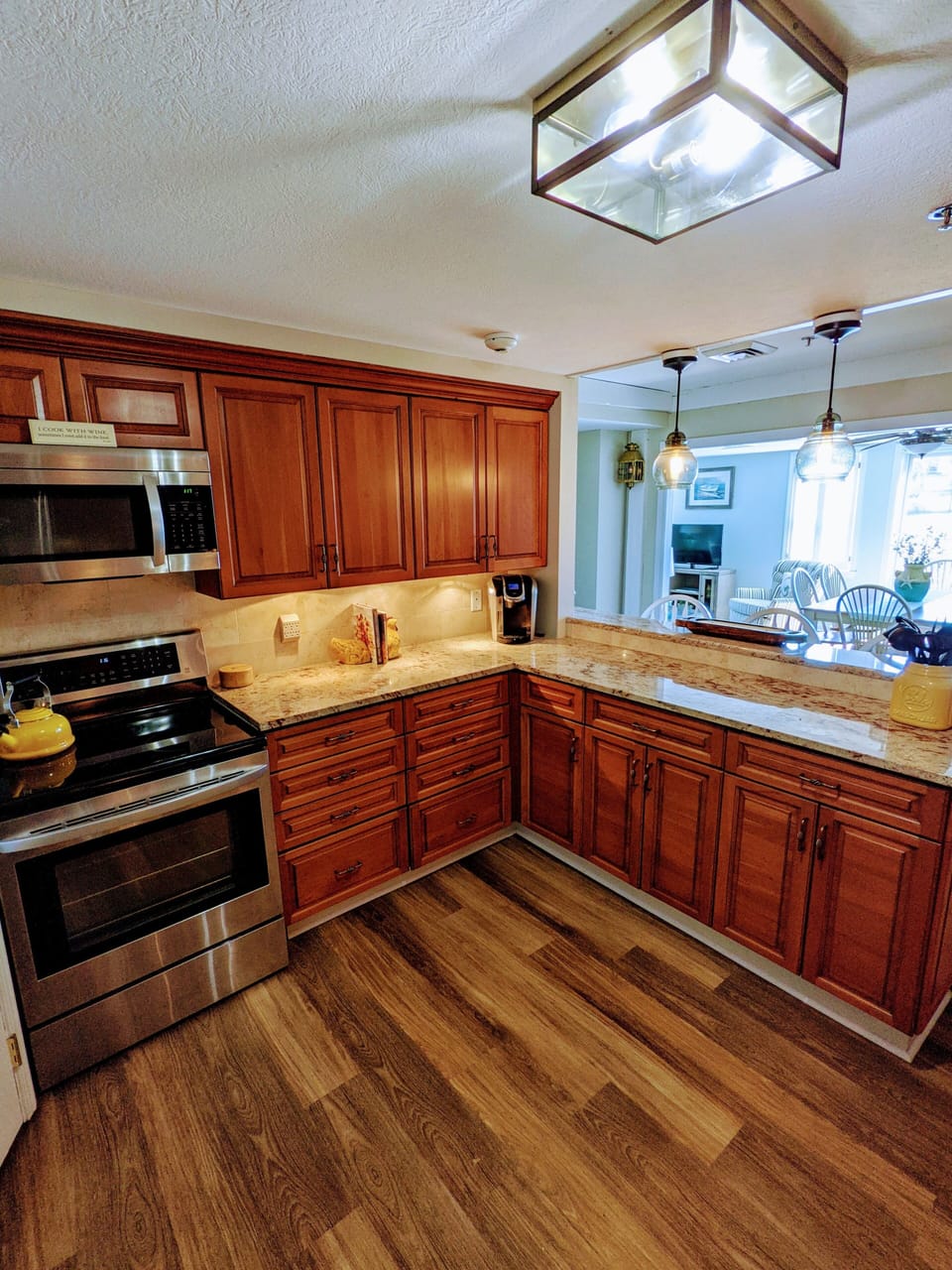 Fully equipped kitchen!