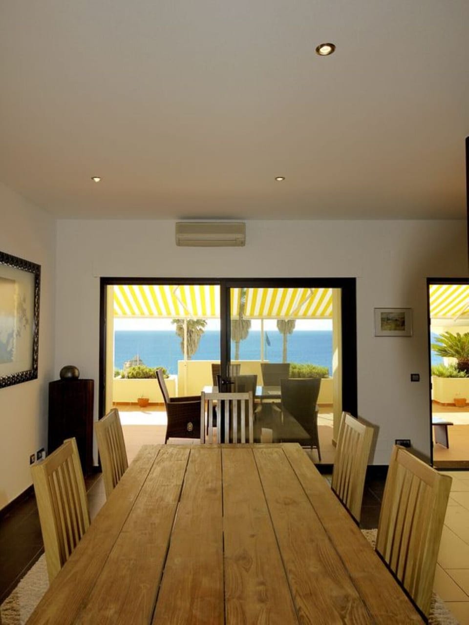 From the upper terraces at the Iberlagos resort, you have a beautiful view of the entire pool area as well as the bay and beach of Dona Ana below.