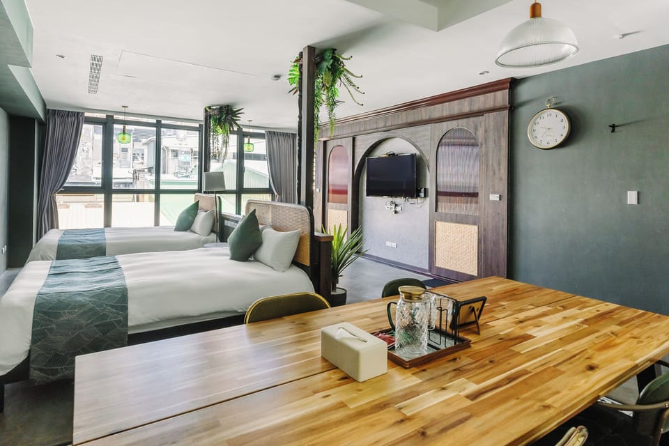 Classic Quadruple Room, Bathtub | View from room