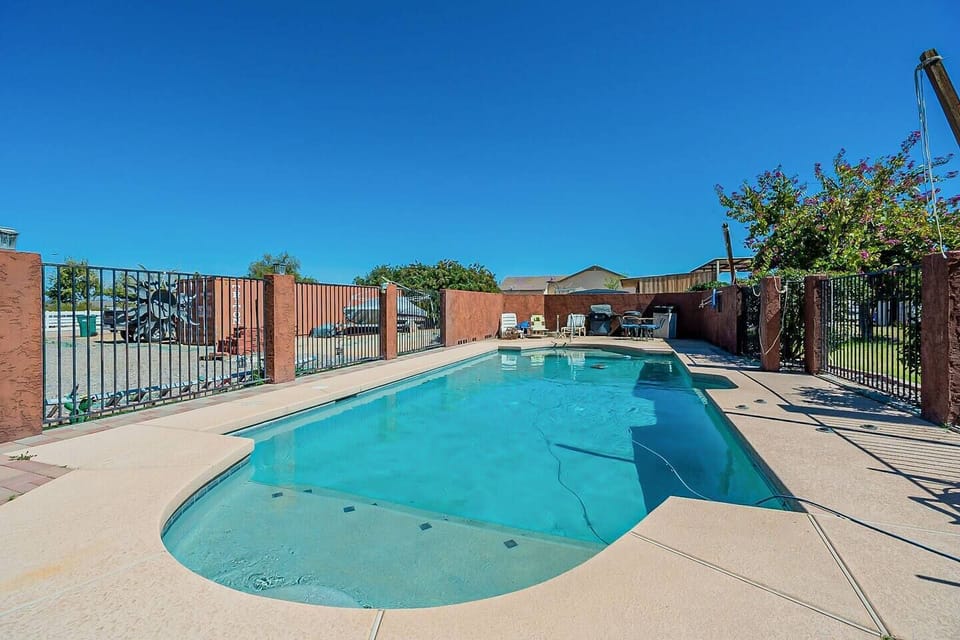 Private pool oasis—cool off, relax, and soak up the sun just steps away.