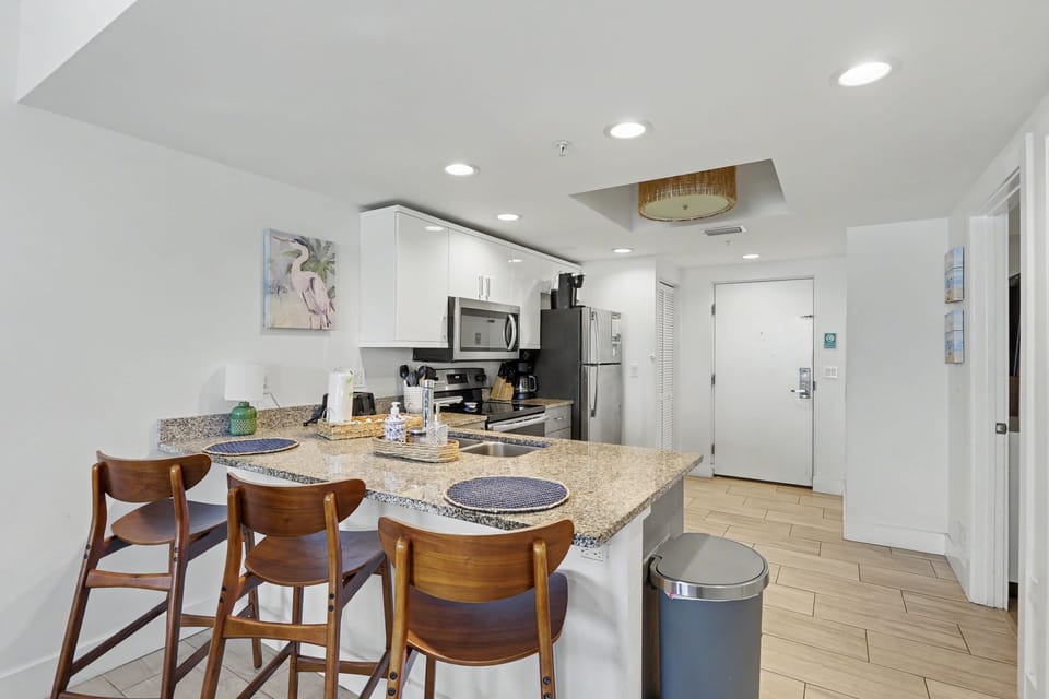 Kitchen and Extra Counter Seating