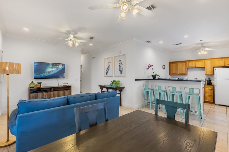 Spacious gathering space for all