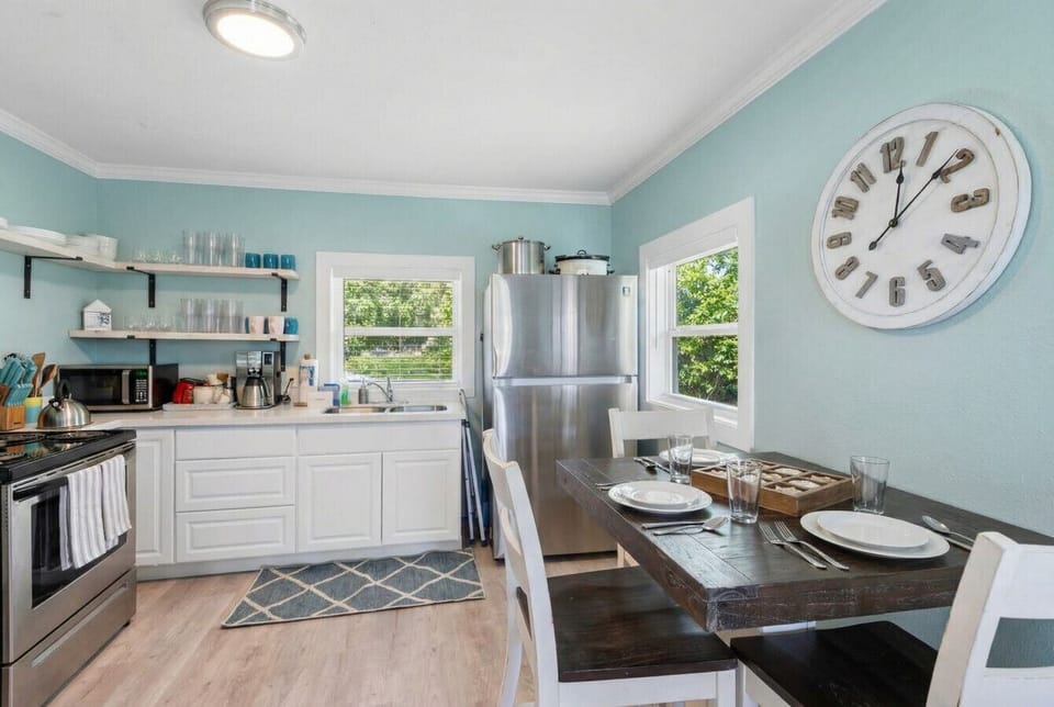 Another angle of the kitchen