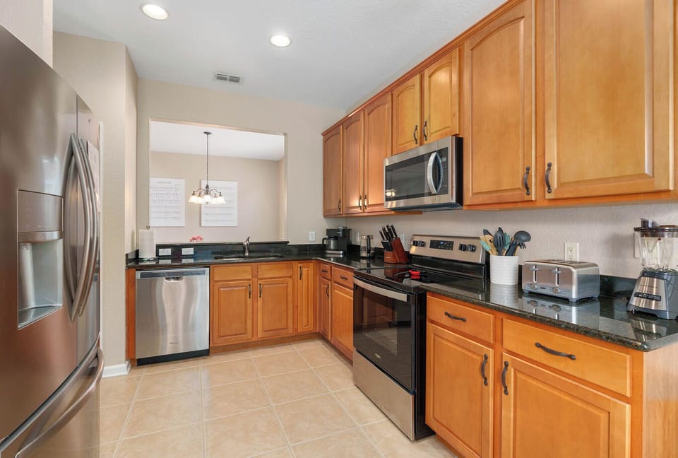 Our kitchen has everything you need to create meals for your family!