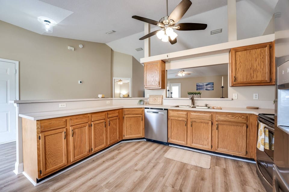 Stainless Steel Appliances Including Dishwasher