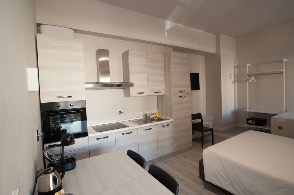 Apartment, Annex Building | Private kitchen | Espresso maker, coffee/tea maker, electric kettle