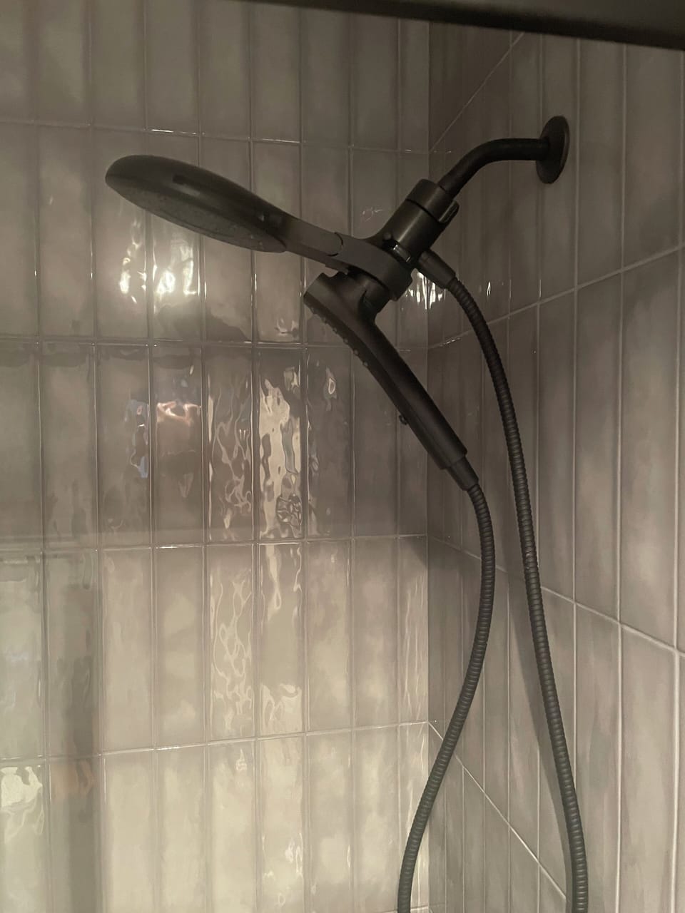 Brand new walk in shower remodel