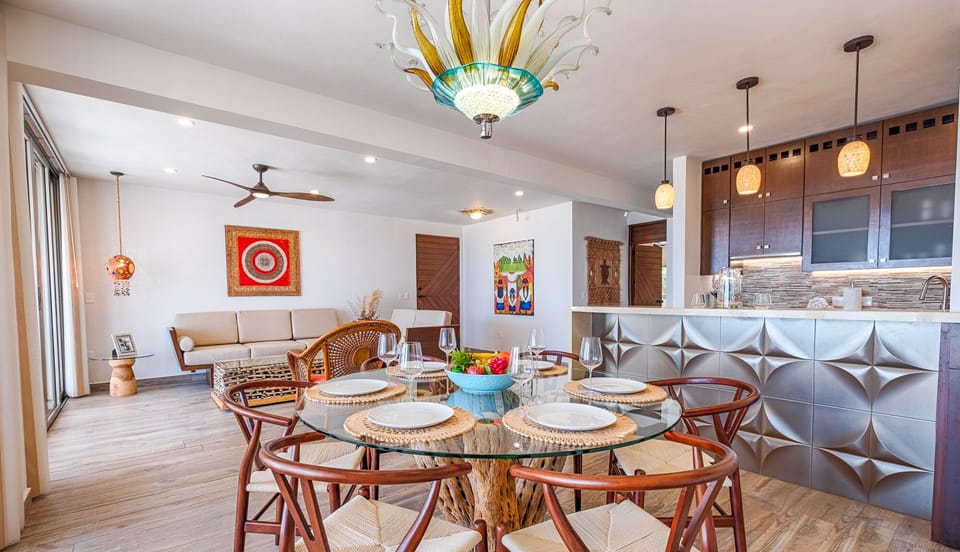 Dining and Living Area