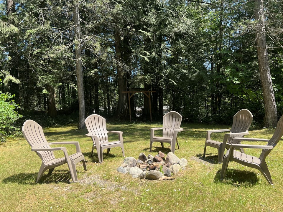 Enjoy a campfire (when burn bans not in effect)