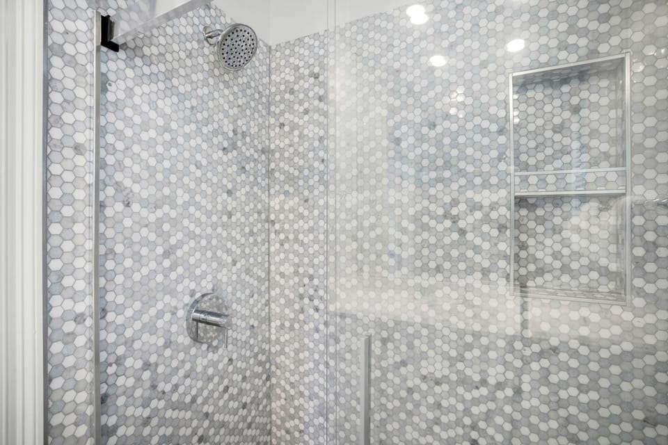 Guest bathroom shower