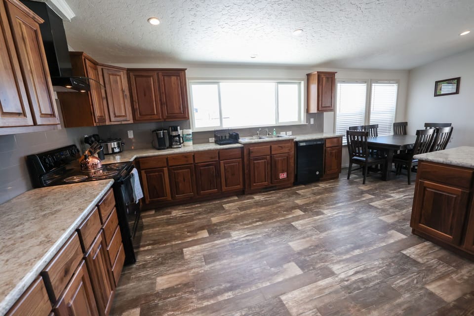 Spacious kitchen