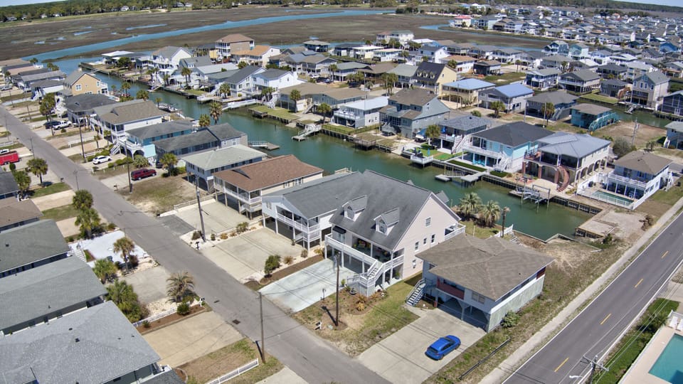 Channel to intercoastal waterway.