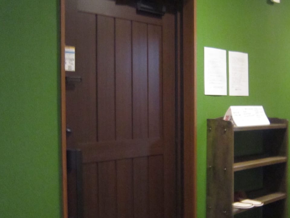 There is also a private entrance